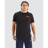 NXP.WRK - Blueprint Dual Curved T-Shirt - Solid Black | NPWTS02-SBLK